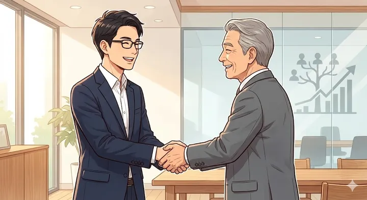 事業承継の実体験に基づくサポート